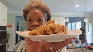 EASYHOW TO MAKE THE BEST CRISPY FRIED OYSTERS AT HOME COOKING OYSTERS AT HOME [upl. by Aihsened679]