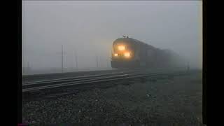 SP 7517 in the fog at Swanston 1995 [upl. by Mahsih]