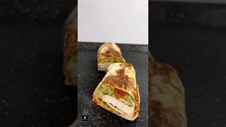 Chicken Gaucemole Wrap yummyfusionedfood1084 wraplove wrapstyle wrap recipe ideas shorts [upl. by Naej]