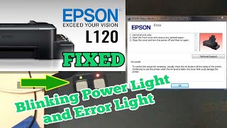 epson l130 paper jam solution। epson l130 paper out। epson l130 red light blinking problem solution [upl. by Yanahs]