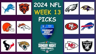 NFL Week 13 Predictions [upl. by Areivax]