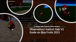 I AWAKENED INSTICT V2 AND ITS ABSOLUTELY BROKEN Robox Blox Fruits [upl. by Ollayos]