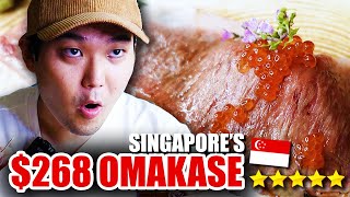 268 vs 990 Japanese Food in Singapore EXTREME Beef Omakase [upl. by Naol]