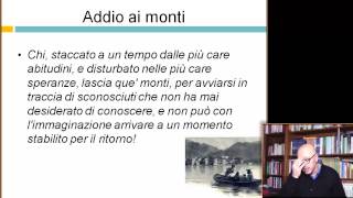 Addio ai monti  Videocorso su I Promessi Sposi  29elodeit [upl. by Ylra1]