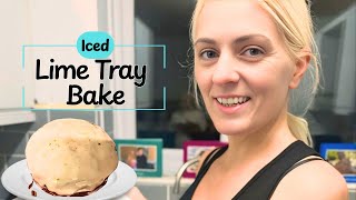 EASY LIME TRAY BAKE CAKE RECIPE  QUICK AND DELICIOUS [upl. by Aihsoj]