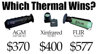 Cell Phone Thermal Imaging for Hunting XinfraredT2 Pro Review amp Compare to FLIR Scout TK amp AGM ASP [upl. by Ellehsor805]