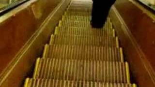 wooden escalator [upl. by Affer]