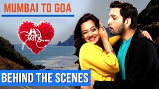 Spruha Joshi amp Siddharth Chandekar  Mumbai To Goa  Prem He  New TV Series on Zee Yuva [upl. by Ellevart856]