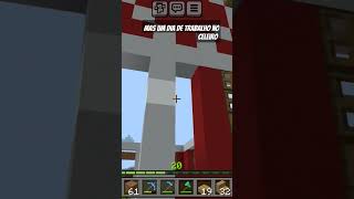 Trabalhando duro no celeirominecraft minecraftbuilding minescraft borajogamine [upl. by Pages962]