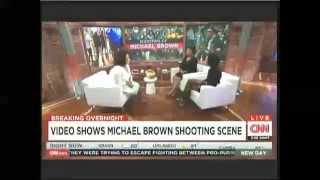 Ferguson shooting witness Piaget Crenshaw on CNN Aug 18 2014 [upl. by Israeli209]