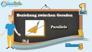 Geraden verstehen  senkrecht parallel Beziehungen  Klasse 5 ★ Übung 1 [upl. by Euqinahs]