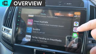 Using Radio App AM FM DAB on CarPlay amp Android Auto  Vhedia Head Unit [upl. by Elleined88]