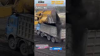 Largest Caterpillar cat 992G Wheel Loader Loading Coal On Truck [upl. by Letsirc563]