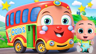 Wheels on the Bus  Baby songs  Nursery Rhymes amp Kids Songs [upl. by Ejroj643]