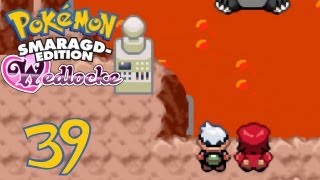 Lets Play Pokemon Smaragd Wedlocke Challenge Part 39  Team Magmas Versteck [upl. by Riba]