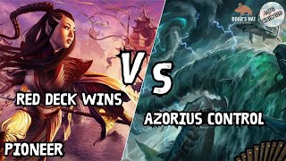 Red Deck Wins VS Azorius Control MTG Pioneer [upl. by Fujio]