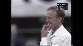 Cricket 1998 3rd test match England vs South Africa [upl. by Ialda]