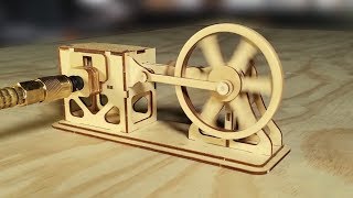 How a Steam Engine works Fully Animated [upl. by Reginnej]