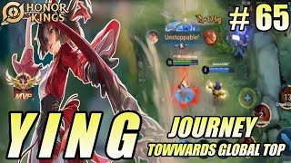 YING Jungler AssassinFighter Honor of Kings HOK  journey to the global top  Ranked  65 [upl. by Leipzig]