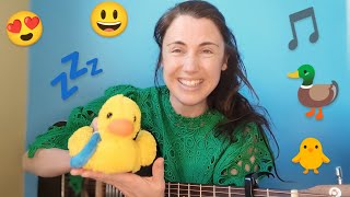 Sleeping Ducks Song BeckyBops Sleeping Bunnies Song with Ducks Music fun for Toddlers 🎶😍🦆 [upl. by Anitsyrk492]