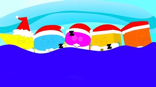 Five Little Santas Jumping In The Snow amp More Xmas Song for Kids [upl. by Maer468]