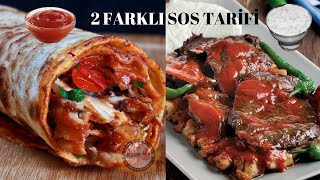 2 Farklı İskender ve Döner Sosu Nasıl Yapılır  Tarifi [upl. by Rugg]