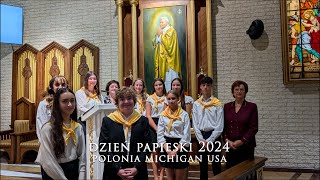 Dzień Papieski JPII  Polonia Michigan 2024  4K [upl. by Vilberg534]