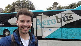 How to get from Barcelona El Prat Airport T1 to City Center [upl. by Kandace492]