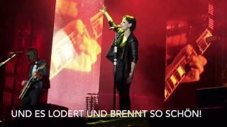 Silbermond  Leichtes Gepäck LYRICS VIDEO  20062015  Mönchen Gladbach [upl. by Barthelemy]