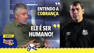 GALLO RESPONDE SOBRE ESTILO DE JOGO DO SANTOS DE CARILLE EM 2024  CORTES EPE [upl. by Nwahsyar612]