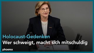 Eva Szepesi bei der Gedenkstunde für die Opfer des Nationalsozialismus am 310124 [upl. by Meehsar258]