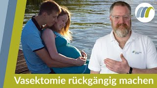 Vasektomie rückgängig machen  So läuft die Vasovasostomie ab  urologie am Ring [upl. by Noble544]