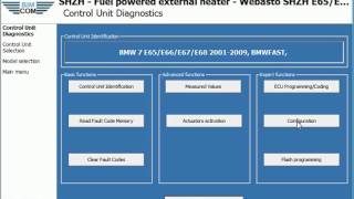 Bimcom  webasto heater configuration [upl. by Antin26]