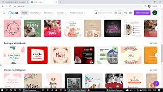 Cadastro login e tela inicial do Canva [upl. by Adnof]