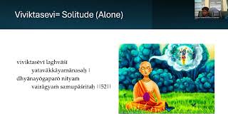 Contemplation Bhagavad Gita Chapter 18 Verse 52 [upl. by Davine]