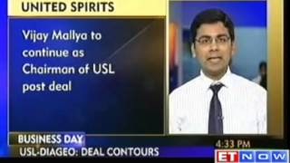 Deal sealed Diageo to pay Rs 1440 per share to USL [upl. by Thgiwd]