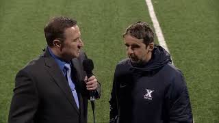 INTERVIEW  Coach Higgins vs Marquette [upl. by Abihsot549]