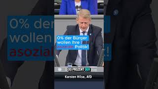 0 Prozent der Bürger wollen Ihre asoziale Politik news afd shortvideo deutsch [upl. by Oiralednac]