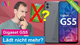 Gigaset GS5  Lädt nicht mehr • 📱 • 🔋 • ❌ • Anleitung  Tutorial [upl. by Colville]