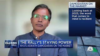 The market doesnt seem egregiously overvalued into 2024 says NYUs Aswath Damodaran [upl. by Nottnerb]