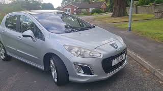 Peugeot 308 16 eHDi Allure finished in Silver Manual [upl. by Lonnie]