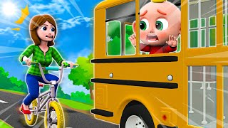 Be Careful In The Bus Song  Safety Rules in the Bus  Baby Police Song👮 Nursery Rhymes amp Kids Songs [upl. by Smalley]