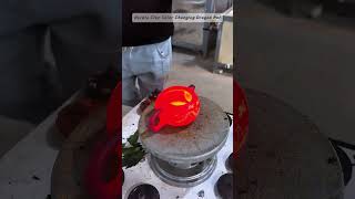 The firing process of the colorchanging Feng Ming teapot [upl. by Enidlareg]