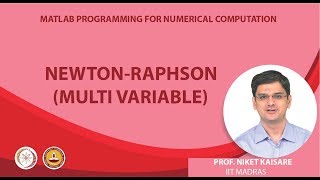 NewtonRaphson multi Variable [upl. by Addis98]