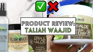 IS TALIAH WAAJID GOOD FOR NATURAL HAIR ✅❌ TALIAH WAAJID PRODUCT REVIEW‼️ [upl. by Ahsekat]