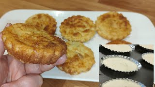 recette MINI QUICHE exprès sans pâte simple rapide et très bonne en même pas 3 min مملحة سهلة [upl. by Ert212]