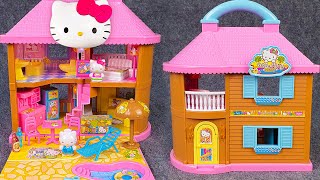 40 Minutes Satisfying with Unboxing Hello Kitty Mansion Resort Set Kitchen Toys Collection  ASMR [upl. by Tahmosh]