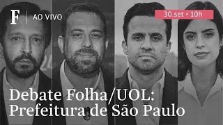 Veja debate FolhaUOL com candidatos a prefeito de São Paulo [upl. by Aimil]