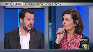 Matteo Salvini Lega la Boldrini incapace e razzista favorisce i migranti fuori controllo [upl. by Niatirb95]