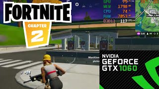 GTX 1060  CPU i7  8GB RAM Fortnite Chapter 2  1080P All Setting  Low  Medium  High  Epic [upl. by Akeyla]